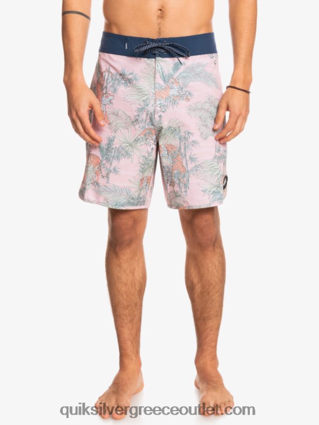 χτένι hempstretch 19 boardshort Quiksilver άνδρες 66LP841744 g-land καλυμμένο τριαντάφυλλο