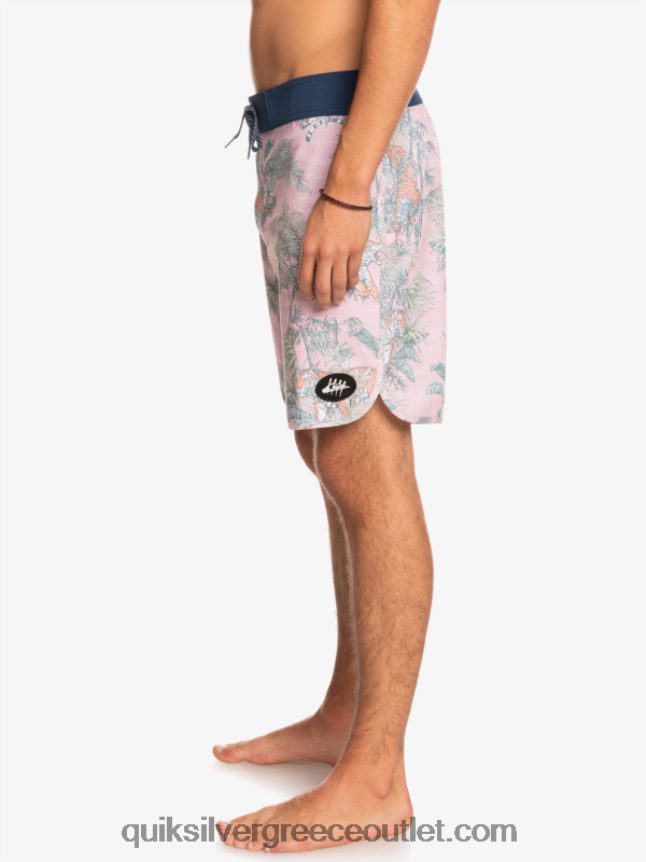 χτένι hempstretch 19 boardshort Quiksilver άνδρες 66LP841744 g-land καλυμμένο τριαντάφυλλο