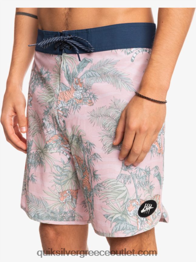 χτένι hempstretch 19 boardshort Quiksilver άνδρες 66LP841744 g-land καλυμμένο τριαντάφυλλο