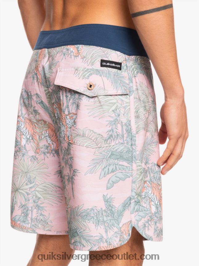 χτένι hempstretch 19 boardshort Quiksilver άνδρες 66LP841744 g-land καλυμμένο τριαντάφυλλο