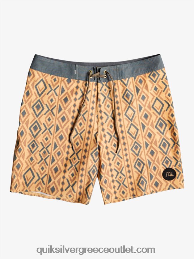 hempstretch 69 18 boardshort Quiksilver άνδρες 66LP841816 ώχρα