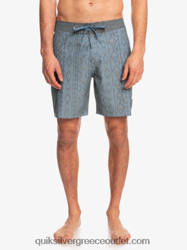 hempstretch 69 18 boardshort Quiksilver άνδρες 66LP841817 καπετάνιοι μπλε