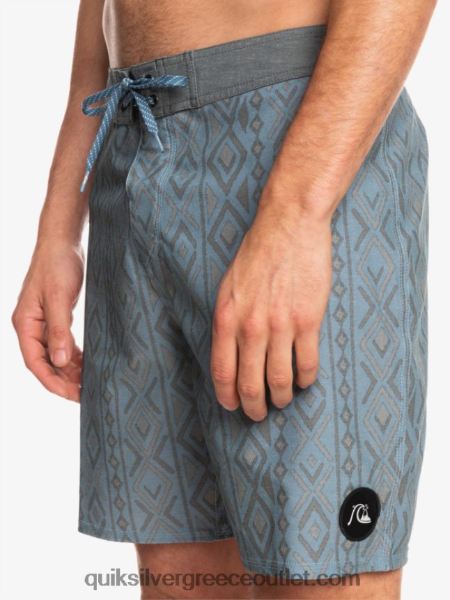 hempstretch 69 18 boardshort Quiksilver άνδρες 66LP841817 καπετάνιοι μπλε