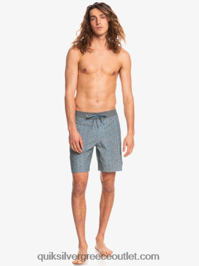 hempstretch 69 18 boardshort Quiksilver άνδρες 66LP841817 καπετάνιοι μπλε