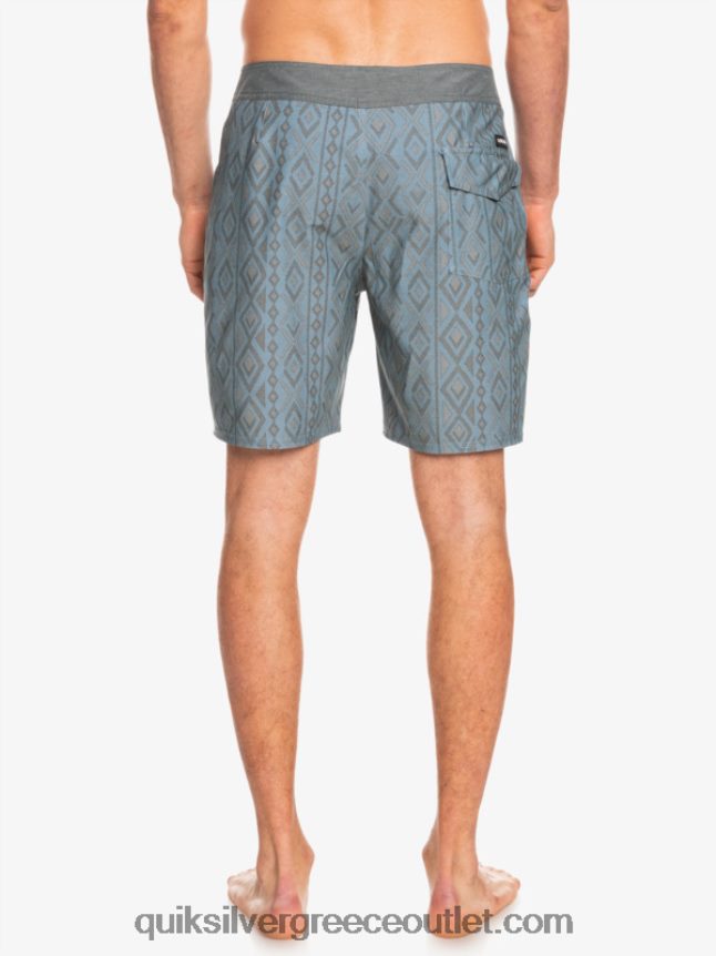 hempstretch 69 18 boardshort Quiksilver άνδρες 66LP841817 καπετάνιοι μπλε