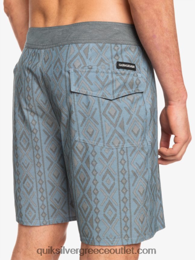 hempstretch 69 18 boardshort Quiksilver άνδρες 66LP841817 καπετάνιοι μπλε