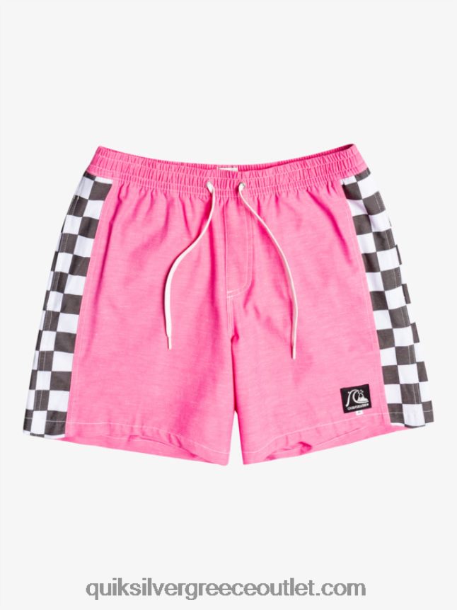 hempstretch original arch 17 volleys Quiksilver άνδρες 66LP841673 συγκλονιστικό ροζ