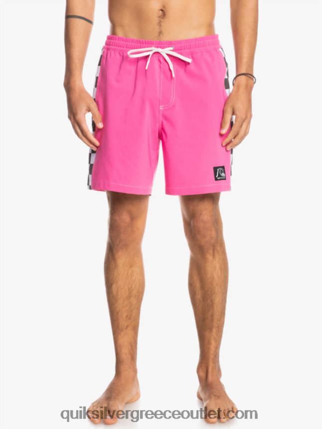 hempstretch original arch 17 volleys Quiksilver άνδρες 66LP841673 συγκλονιστικό ροζ