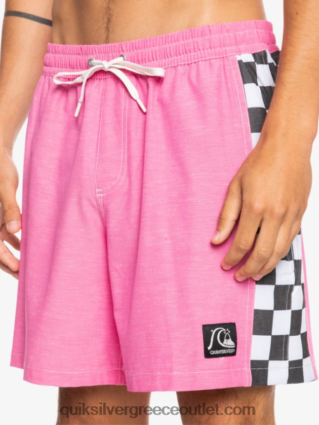 hempstretch original arch 17 volleys Quiksilver άνδρες 66LP841673 συγκλονιστικό ροζ