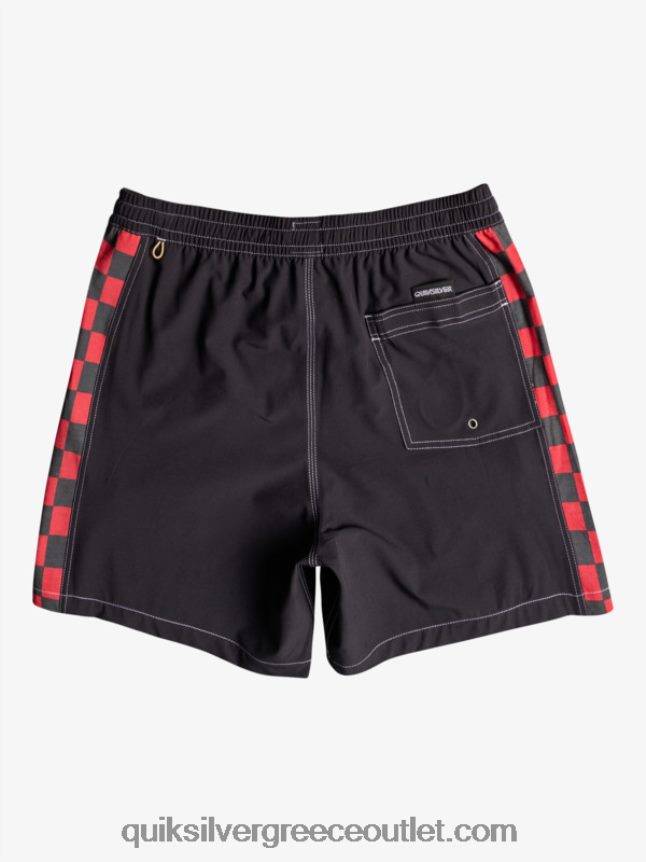 hempstretch original arch 17 volleys Quiksilver άνδρες 66LP841675 ασφαλτικό σκυρόδερμα