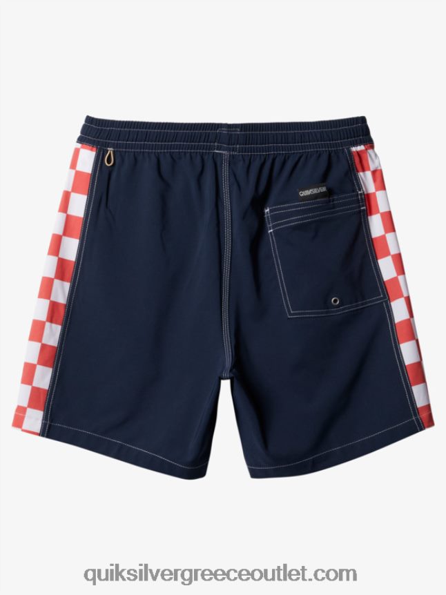 hempstretch original arch 17 volleys Quiksilver άνδρες 66LP841678 ναυτικό μπλέιζερ