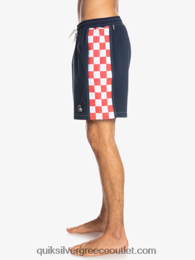 hempstretch original arch 17 volleys Quiksilver άνδρες 66LP841678 ναυτικό μπλέιζερ