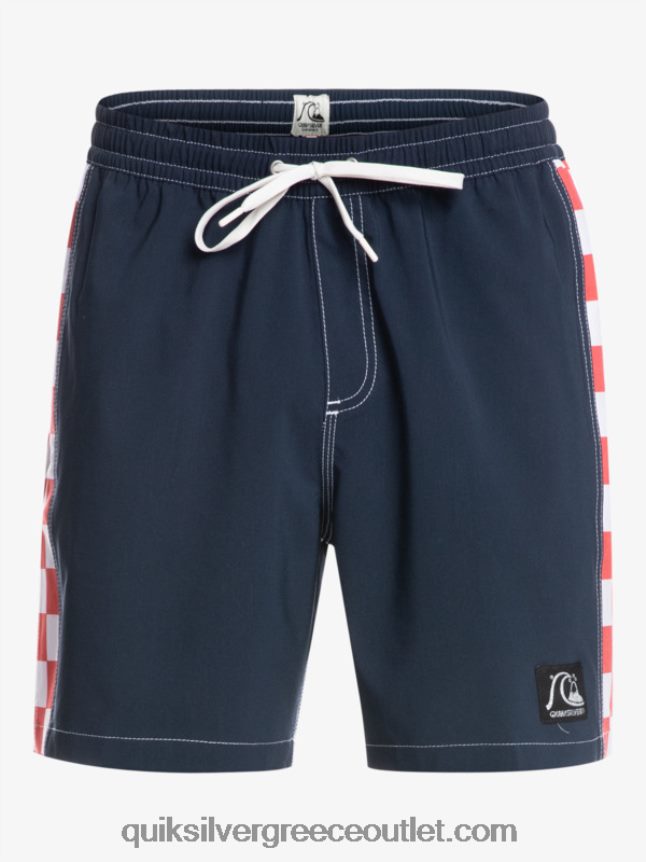 hempstretch original arch 17 volleys Quiksilver άνδρες 66LP841678 ναυτικό μπλέιζερ