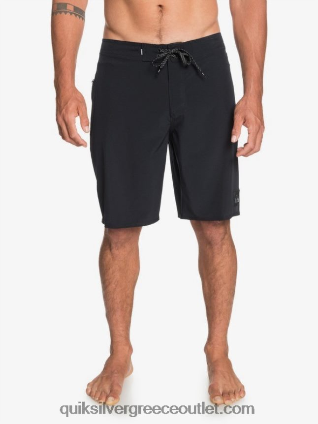 highline kaimana 20 boardshort Quiksilver άνδρες 66LP841612 μαύρος