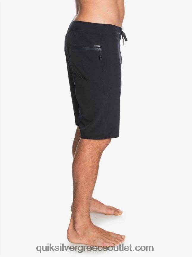 highline kaimana 20 boardshort Quiksilver άνδρες 66LP841612 μαύρος