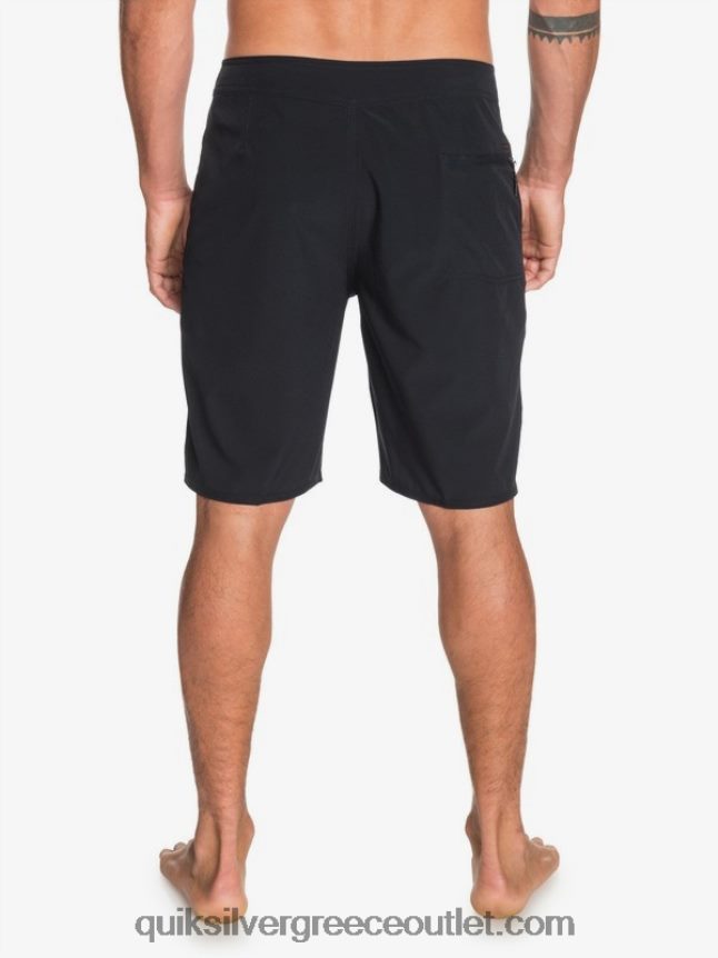 highline kaimana 20 boardshort Quiksilver άνδρες 66LP841612 μαύρος