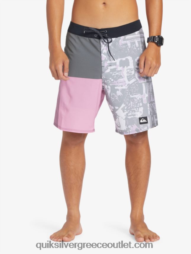 highlite arch 19 boardshort Quiksilver άνδρες 66LP84366 σιδερένια πύλη