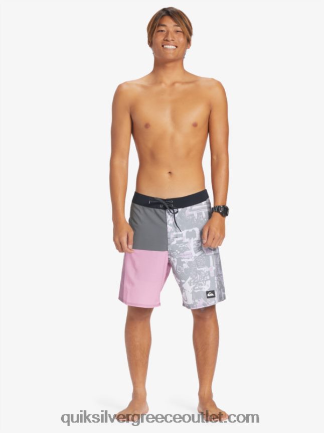 highlite arch 19 boardshort Quiksilver άνδρες 66LP84366 σιδερένια πύλη