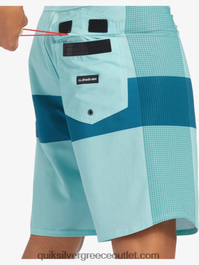 highlite arch 19 boardshort Quiksilver άνδρες 66LP84367 μπλε άγγελος