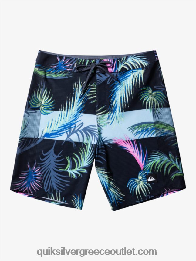 highlite arch 19 boardshort Quiksilver άνδρες 66LP84368 ασφαλτικό σκυρόδερμα