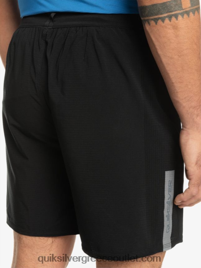 highlite omni short 17 βολέ Quiksilver άνδρες 66LP84807 μαύρος