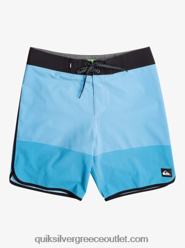 Σορτς σανίδας highlite scallop 19 Quiksilver άνδρες 66LP8417 γαλάζιο