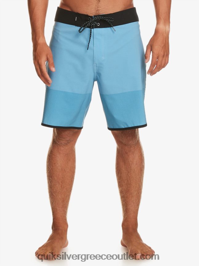 Σορτς σανίδας highlite scallop 19 Quiksilver άνδρες 66LP8417 γαλάζιο