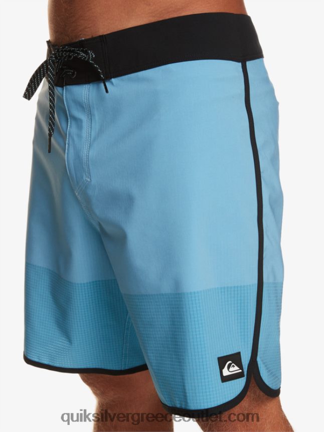 Σορτς σανίδας highlite scallop 19 Quiksilver άνδρες 66LP8417 γαλάζιο