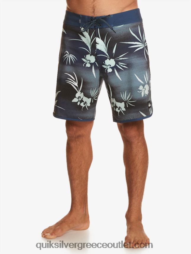 Σορτς σανίδας highlite scallop 19 Quiksilver άνδρες 66LP8420 ναυτική ακαδημία