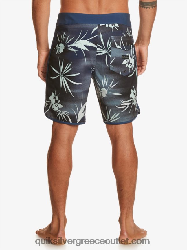 Σορτς σανίδας highlite scallop 19 Quiksilver άνδρες 66LP8420 ναυτική ακαδημία