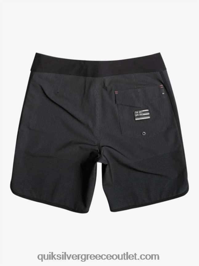 Σορτς σανίδας highlite scallop 19 Quiksilver άνδρες 66LP8421 μαύρος