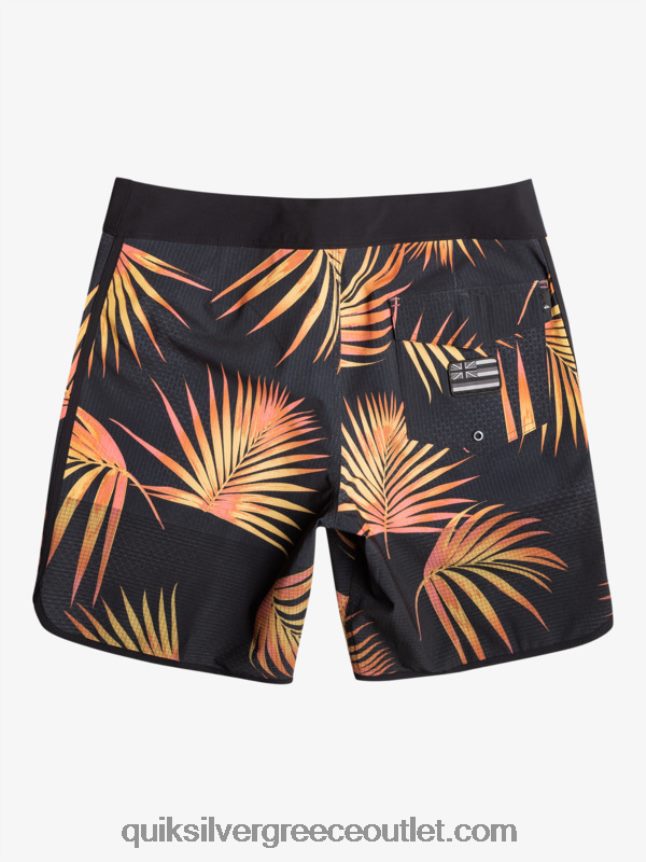 Σορτς σανίδας highlite scallop 19 Quiksilver άνδρες 66LP8423 ορυκτό κόκκινο