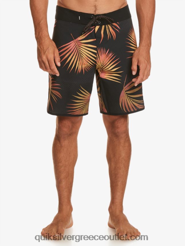 Σορτς σανίδας highlite scallop 19 Quiksilver άνδρες 66LP8423 ορυκτό κόκκινο