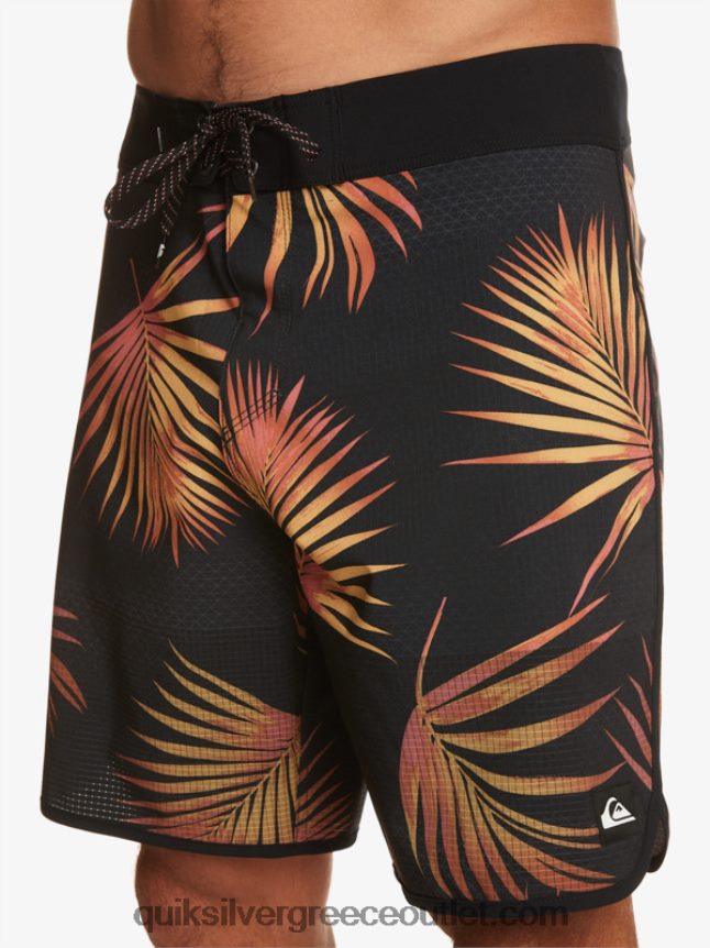 Σορτς σανίδας highlite scallop 19 Quiksilver άνδρες 66LP8423 ορυκτό κόκκινο