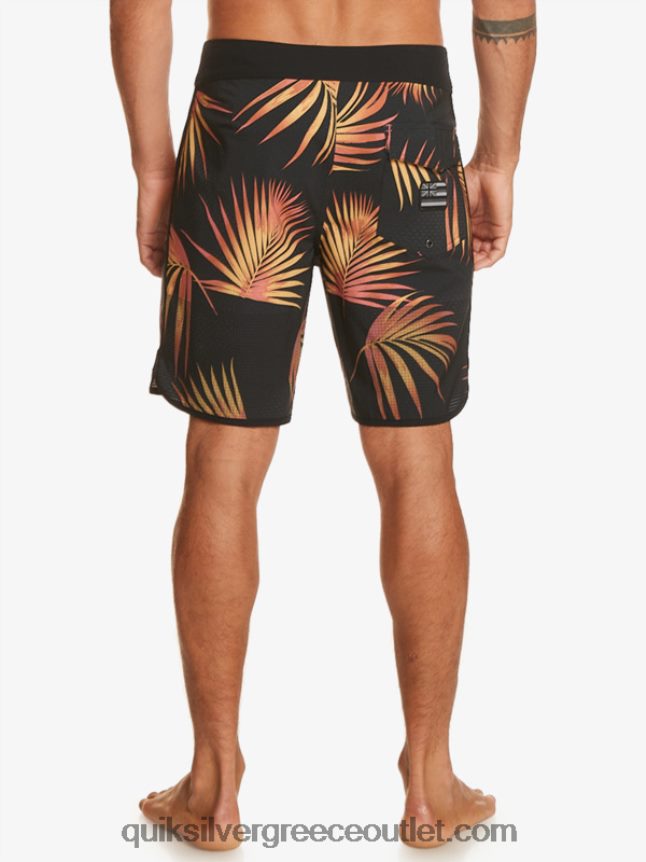 Σορτς σανίδας highlite scallop 19 Quiksilver άνδρες 66LP8423 ορυκτό κόκκινο