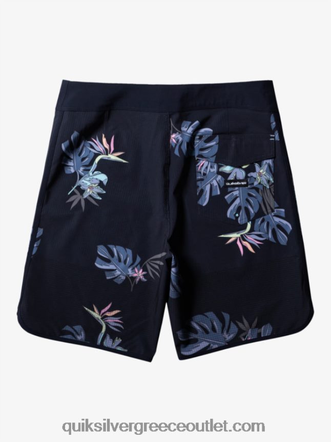 Σορτς σανίδας highlite scallop 19 Quiksilver άνδρες 66LP8424 μαύρος