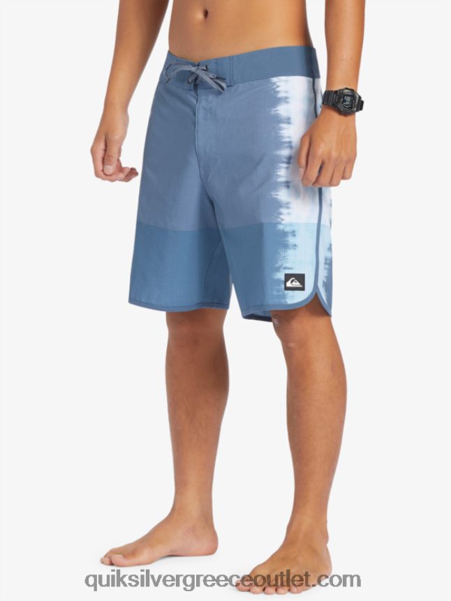 Σορτς σανίδας highlite scallop 19 Quiksilver άνδρες 66LP8426 θάλασσα του Βέρινγκ