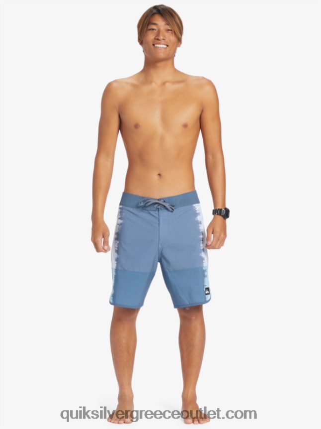 Σορτς σανίδας highlite scallop 19 Quiksilver άνδρες 66LP8426 θάλασσα του Βέρινγκ