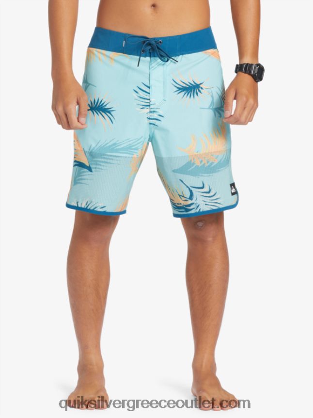 Σορτς σανίδας highlite scallop 19 Quiksilver άνδρες 66LP8427 μαροκινό μπλε