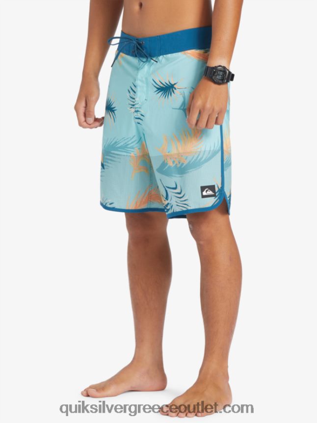 Σορτς σανίδας highlite scallop 19 Quiksilver άνδρες 66LP8427 μαροκινό μπλε