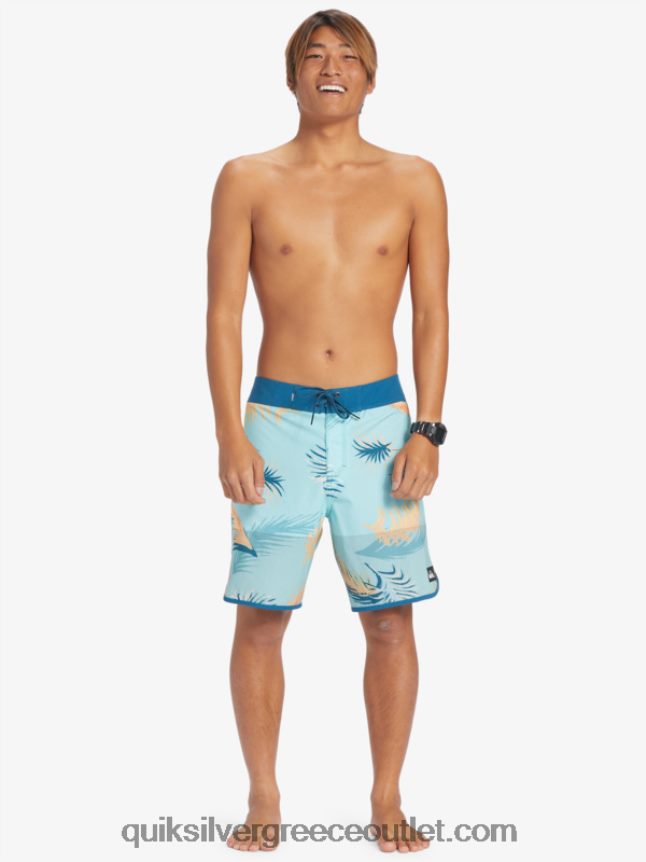 Σορτς σανίδας highlite scallop 19 Quiksilver άνδρες 66LP8427 μαροκινό μπλε