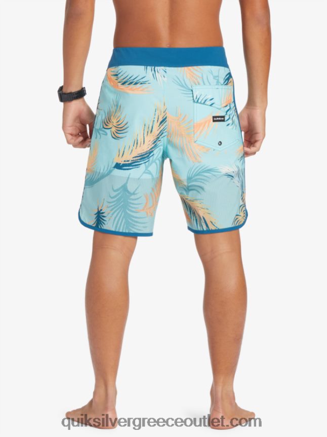 Σορτς σανίδας highlite scallop 19 Quiksilver άνδρες 66LP8427 μαροκινό μπλε
