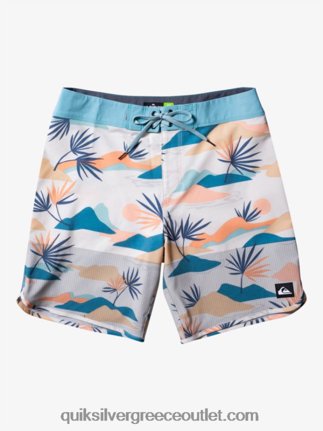 Σορτς σανίδας highlite scallop 19 Quiksilver άνδρες 66LP8429 σημύδα