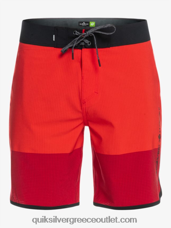 Σορτς σανίδας highlite scallop 19 Quiksilver άνδρες 66LP8432 κόκκινο υψηλού κινδύνου