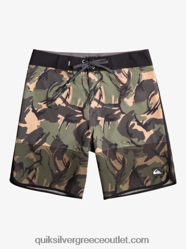 Σορτς σανίδας highlite scallop 19 Quiksilver άνδρες 66LP8433 camo