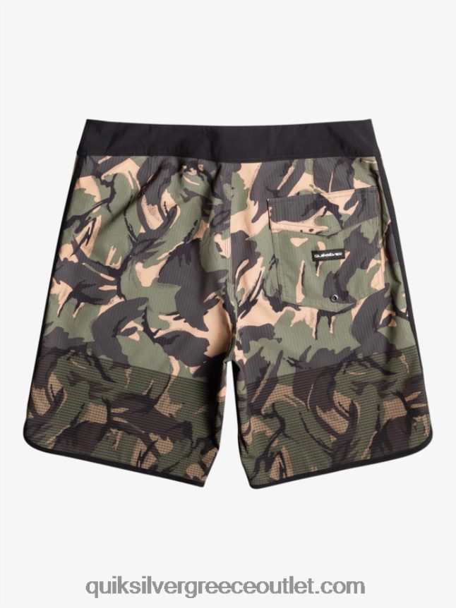 Σορτς σανίδας highlite scallop 19 Quiksilver άνδρες 66LP8433 camo