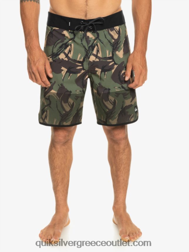 Σορτς σανίδας highlite scallop 19 Quiksilver άνδρες 66LP8433 camo