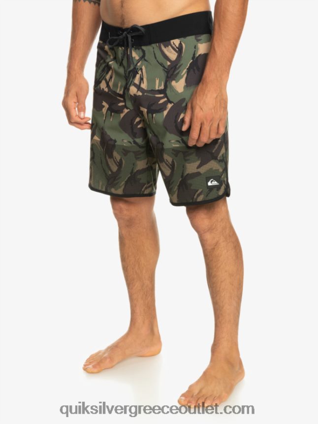Σορτς σανίδας highlite scallop 19 Quiksilver άνδρες 66LP8433 camo