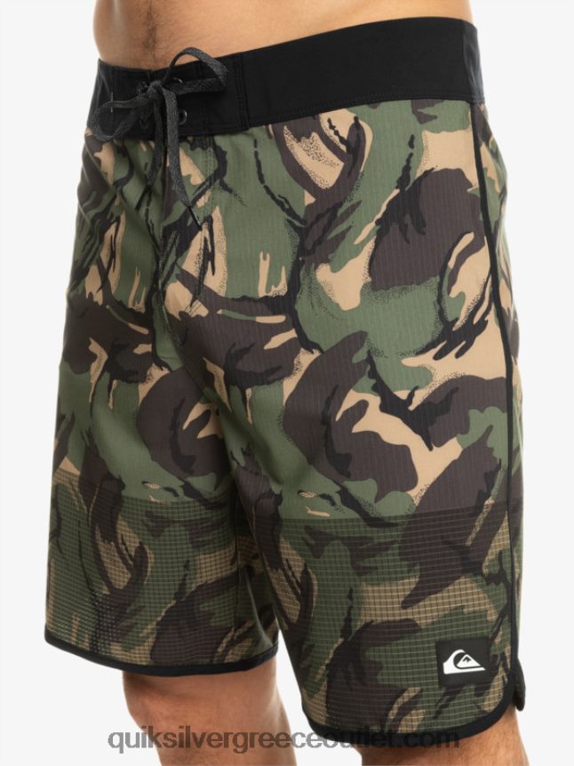 Σορτς σανίδας highlite scallop 19 Quiksilver άνδρες 66LP8433 camo