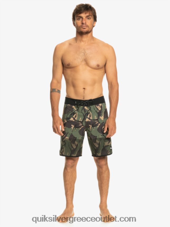 Σορτς σανίδας highlite scallop 19 Quiksilver άνδρες 66LP8433 camo
